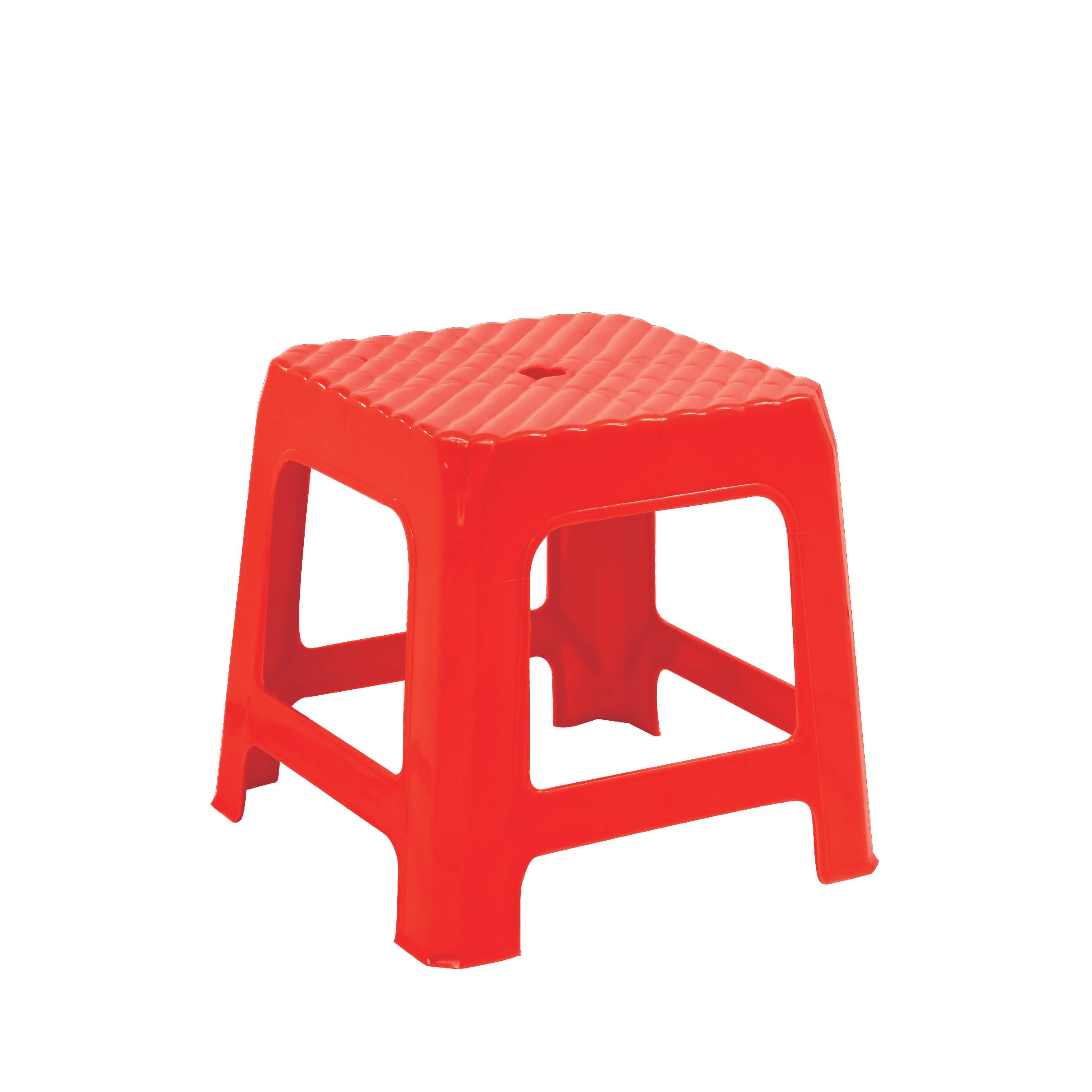 Household _ Plastic Chair _ Stripe Low Stool